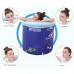 Bathtubs Freestanding Blue Adult Folding Free Inflatable Bucket Home Fill Children's Plastic (Size : 7570cm) - B07H7K9YV5